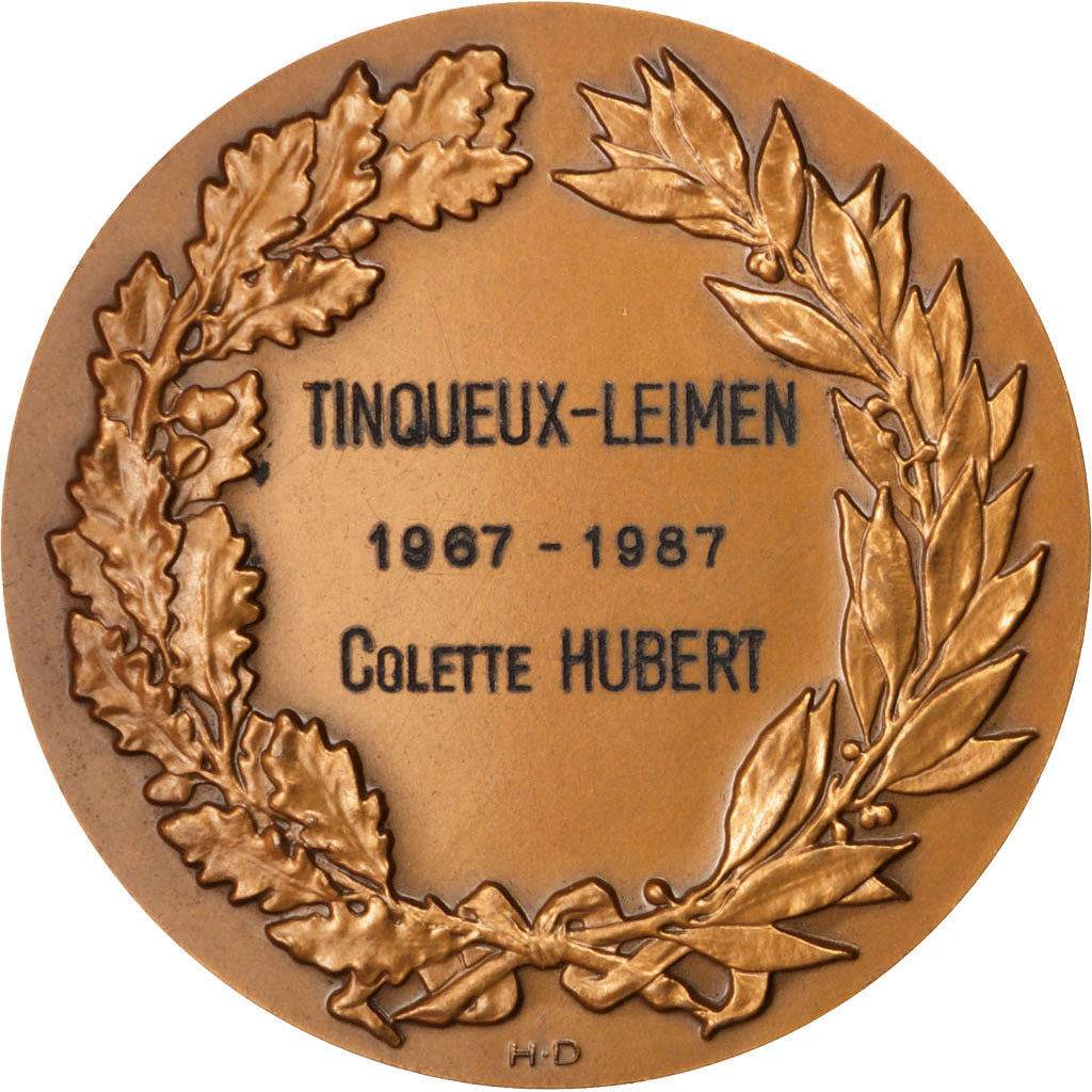 Frankreich, Medal, French Fifth Republic, Politics, Society, War, VZ, Bronze