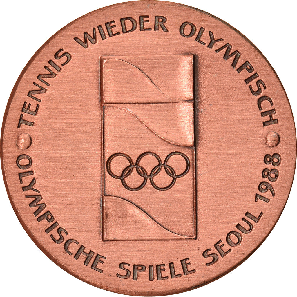 Frankreich, Medaille, Steffi Graf, Tennis, Jeux Olympiques de Séoul, 1988, UNZ