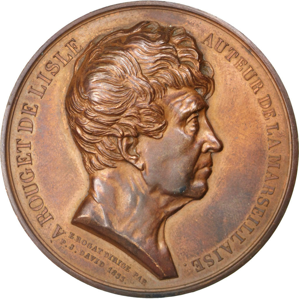 Francia, Medal, Louis Philippe I, Arts & Culture, EBC, Bronce