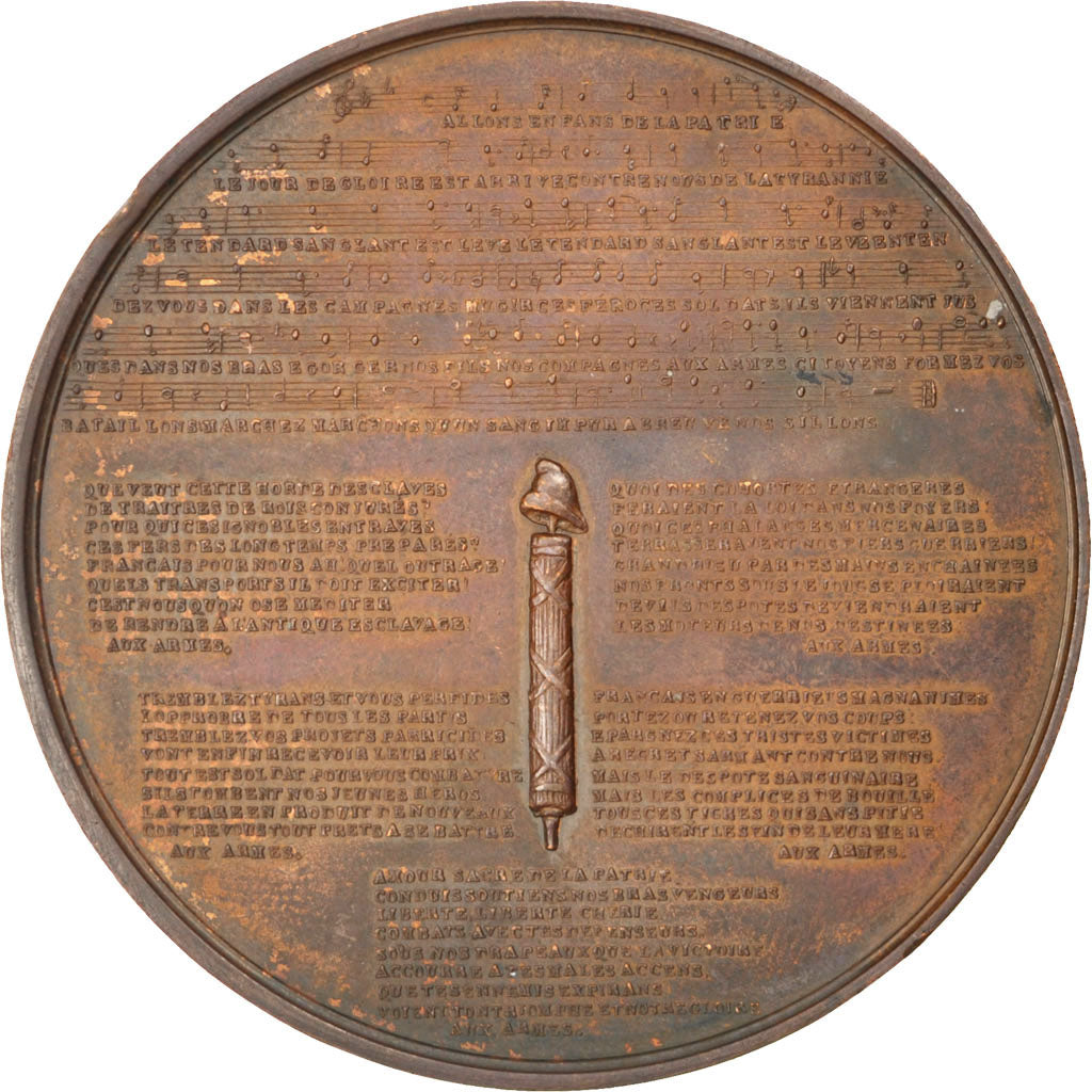 Francia, Medal, Louis Philippe I, Arts & Culture, EBC, Bronce