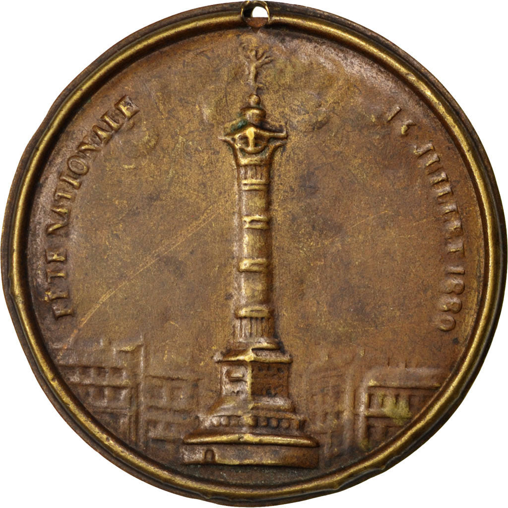 France, Medal, French Third Republic, History, AU(50-53), Copper