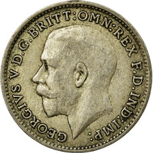 Monnaie, Grande-Bretagne, George V, 3 Pence, 1920, TB+, Argent, KM:813