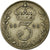 Moneta, Wielka Brytania, George V, 3 Pence, 1920, VF(30-35), Srebro, KM:813