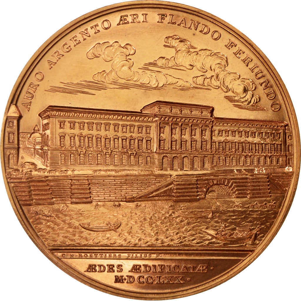 France, Medal, Louis XV, History, MS(60-62), Copper