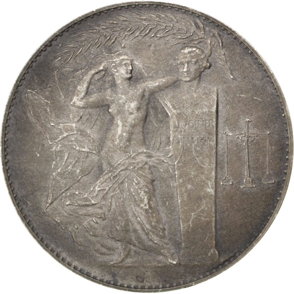 France, Medal, French Third Republic, Business & industry, EF(40-45), Silver