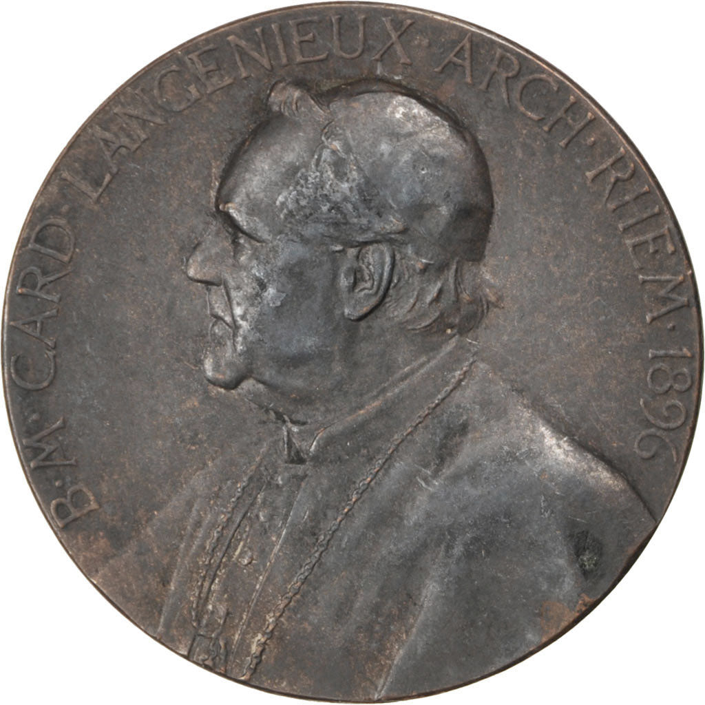 Francia, Medal, French Third Republic, Religions & beliefs, MBC+, Cobre