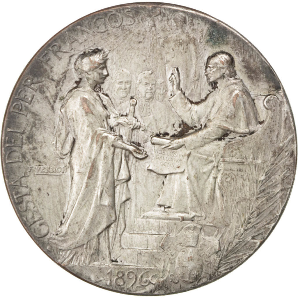 Francia, Medal, French Third Republic, Religions & beliefs, MBC+, Cobre