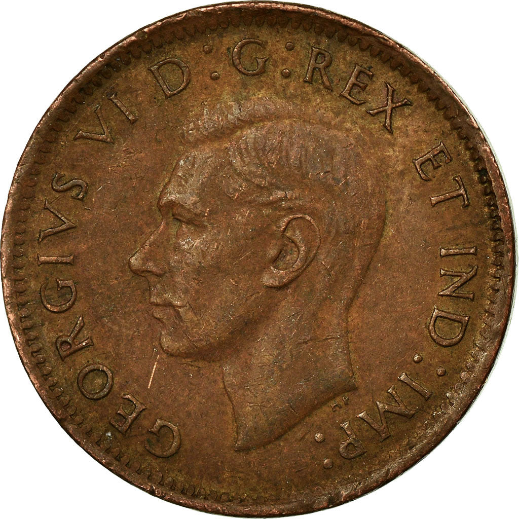 Monnaie, Canada, George VI, Cent, 1943, Royal Canadian Mint, Ottawa, TTB