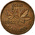 Moeda, Canadá, George VI, Cent, 1943, Royal Canadian Mint, Ottawa, EF(40-45)