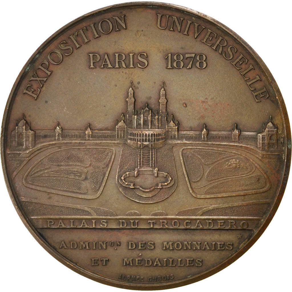 Frankreich, Medal, French Third Republic, Sciences & Technologies, Oudiné, VZ