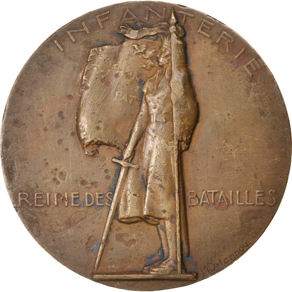 Frankreich, Medal, French Third Republic, Politics, Society, War, Delannoy, SS