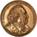 Frankreich, Medaille, Littérature, Jean Duvis, Charles X, 1828, Michaut, VZ