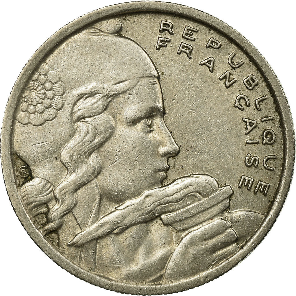 Moneta, Francja, Cochet, 100 Francs, 1956, Beaumont - Le Roger, EF(40-45)