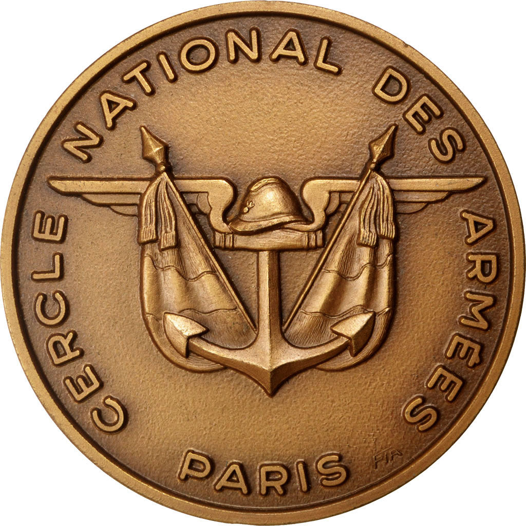 Frankreich, Medal, French Fifth Republic, Politics, Society, War, VZ, Bronze