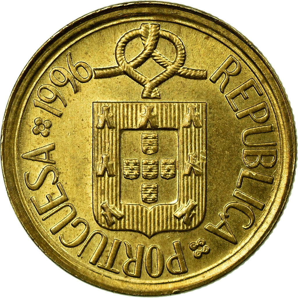Monnaie, Portugal, Escudo, 1996, TTB, Nickel-brass, KM:631