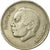 Coin, Morocco, al-Hassan II, Dirham, 1987, Paris, EF(40-45), Copper-nickel