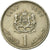 Coin, Morocco, al-Hassan II, Dirham, 1987, Paris, EF(40-45), Copper-nickel