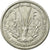 Coin, French West Africa, Franc, 1948, Paris, EF(40-45), Aluminum, KM:3
