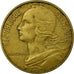 Moneda, Francia, Marianne, 50 Centimes, 1962, Paris, MBC, Aluminio - bronce