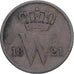 Moeda, Países Baixos, William I, Cent, 1821, Brussels, EF(40-45), Cobre, KM:47