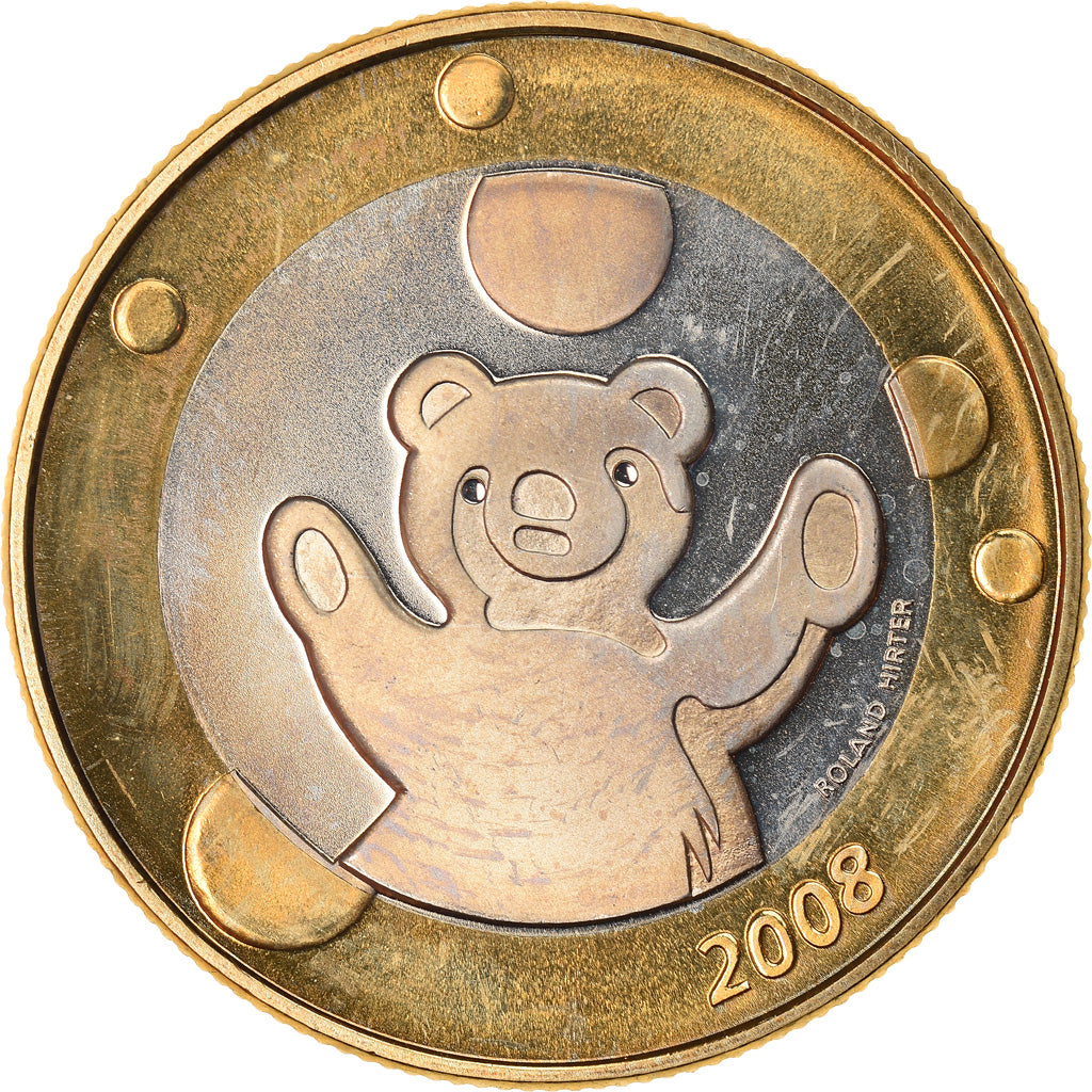 Szwajcaria, Medal, Swissmint, Jeu de Monnaies Baby, 2008, Roland Hirter