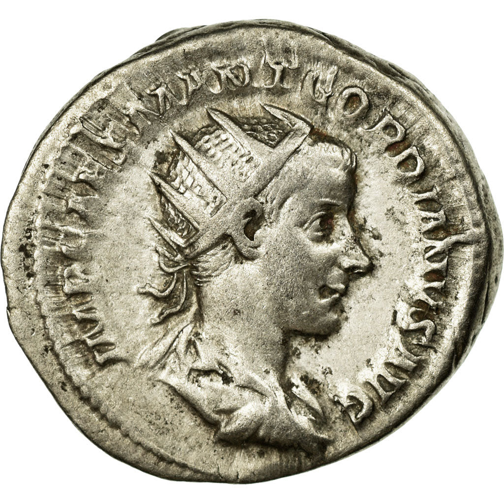 Coin, Gordian III, Medal, AU(50-53), Billon, Cohen:381