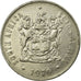 Coin, South Africa, 50 Cents, 1970, EF(40-45), Nickel, KM:87