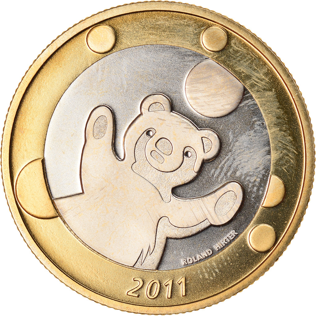 Szwajcaria, Medal, Swissmint, Jeu de Monnaies Baby, 2011, Roland Hirter