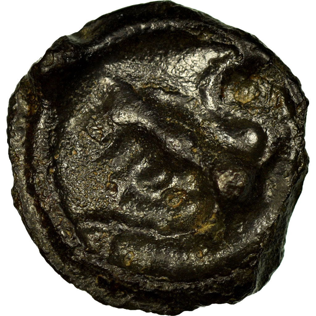 Coin, Turones, Potin, EF(40-45), Potin