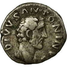 Divus Antoninus Pius, Denarius, 161, Rome, Zilver, FR+, RIC:436
