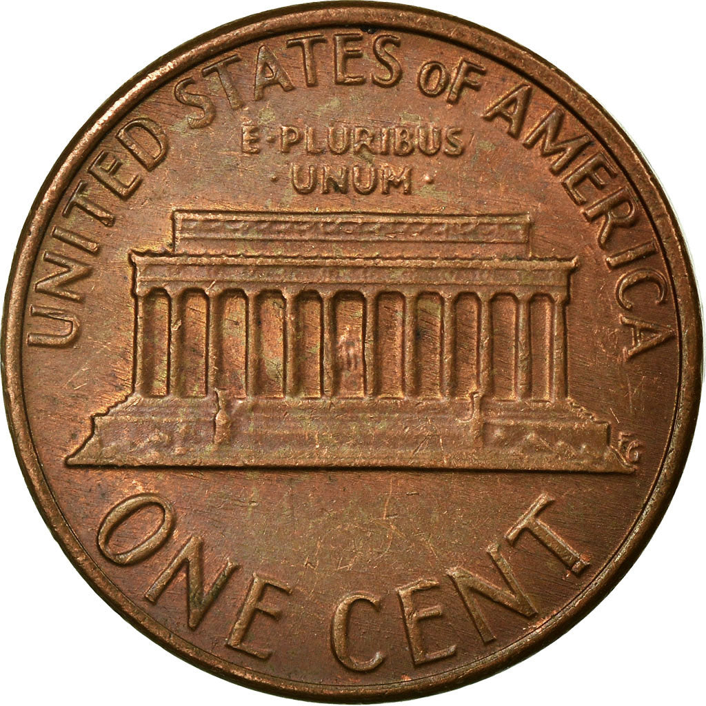 Coin, United States, Lincoln Cent, Cent, 1980, U.S. Mint, Philadelphia