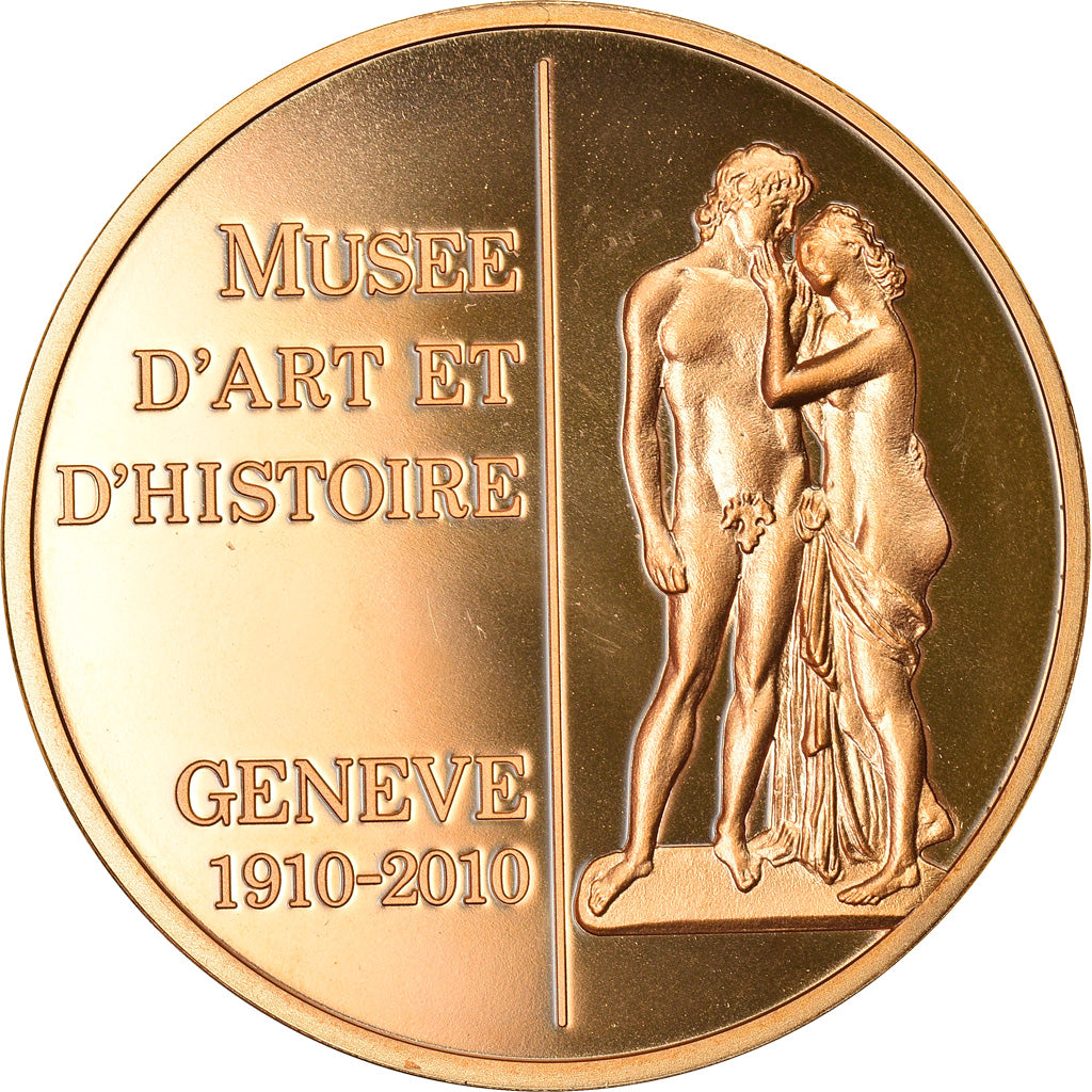 Szwajcaria, Medal, Centenaire du Musée d'Art et d'Histoire de Genève, 2010