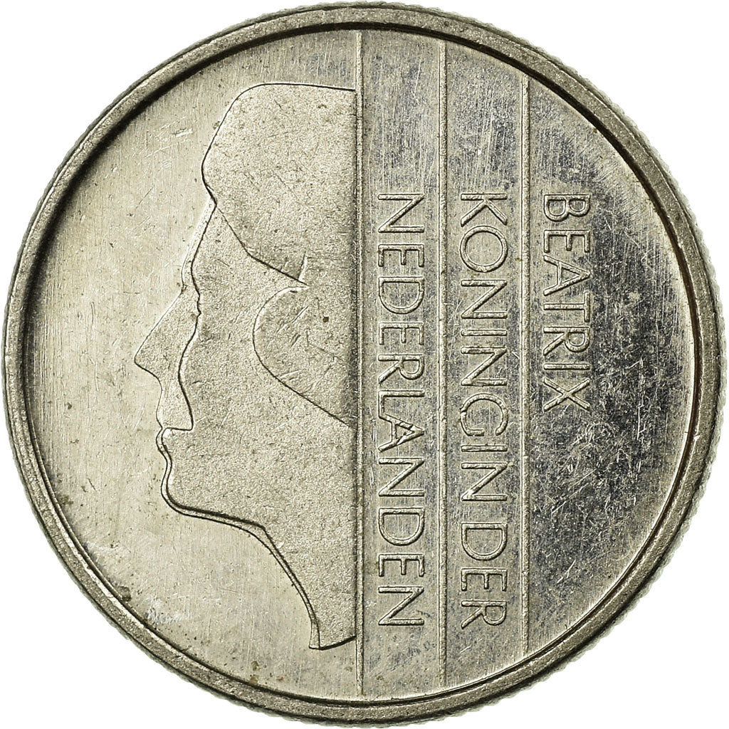 Moneda, Países Bajos, Beatrix, 10 Cents, 1995, MBC, Níquel, KM:203