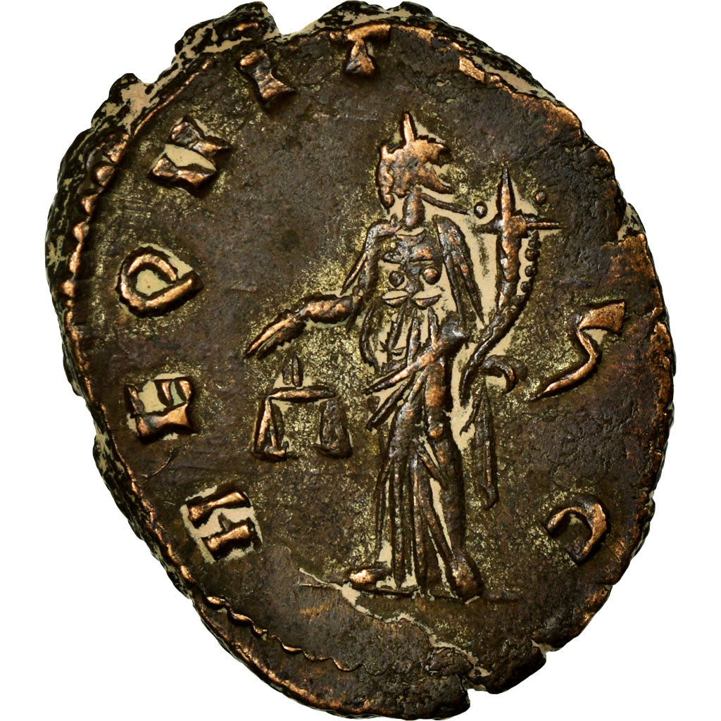 Monnaie, Claude II le Gothique, Antoninien, TTB+, Billon, Cohen:6