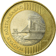 Munten, Hongarije, 200 Forint, 2009, Budapest, ZF, Bi-Metallic, KM:826