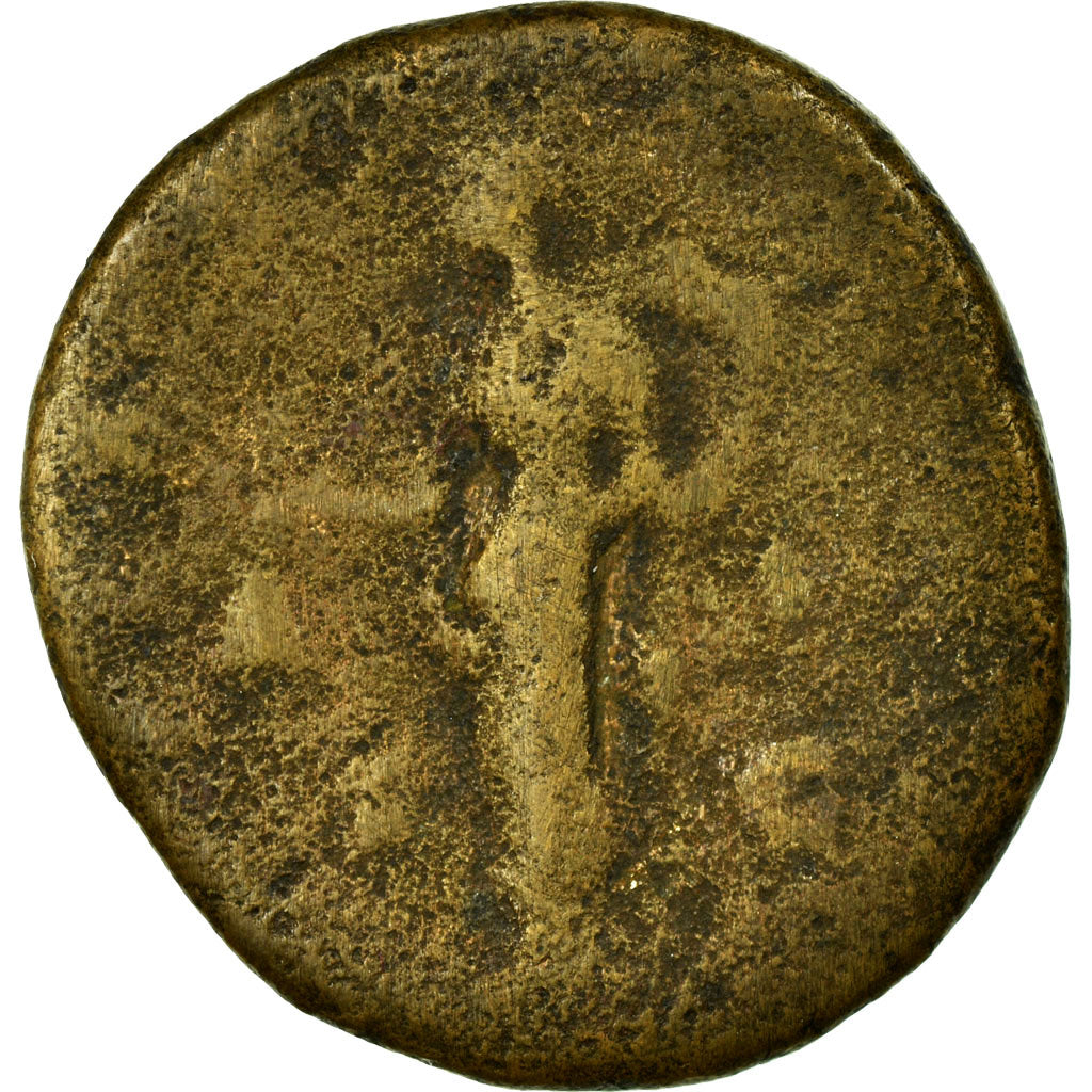 Moneta, Antoninus Pius, Sestertius, VG(8-10), Miedź, Cohen:533