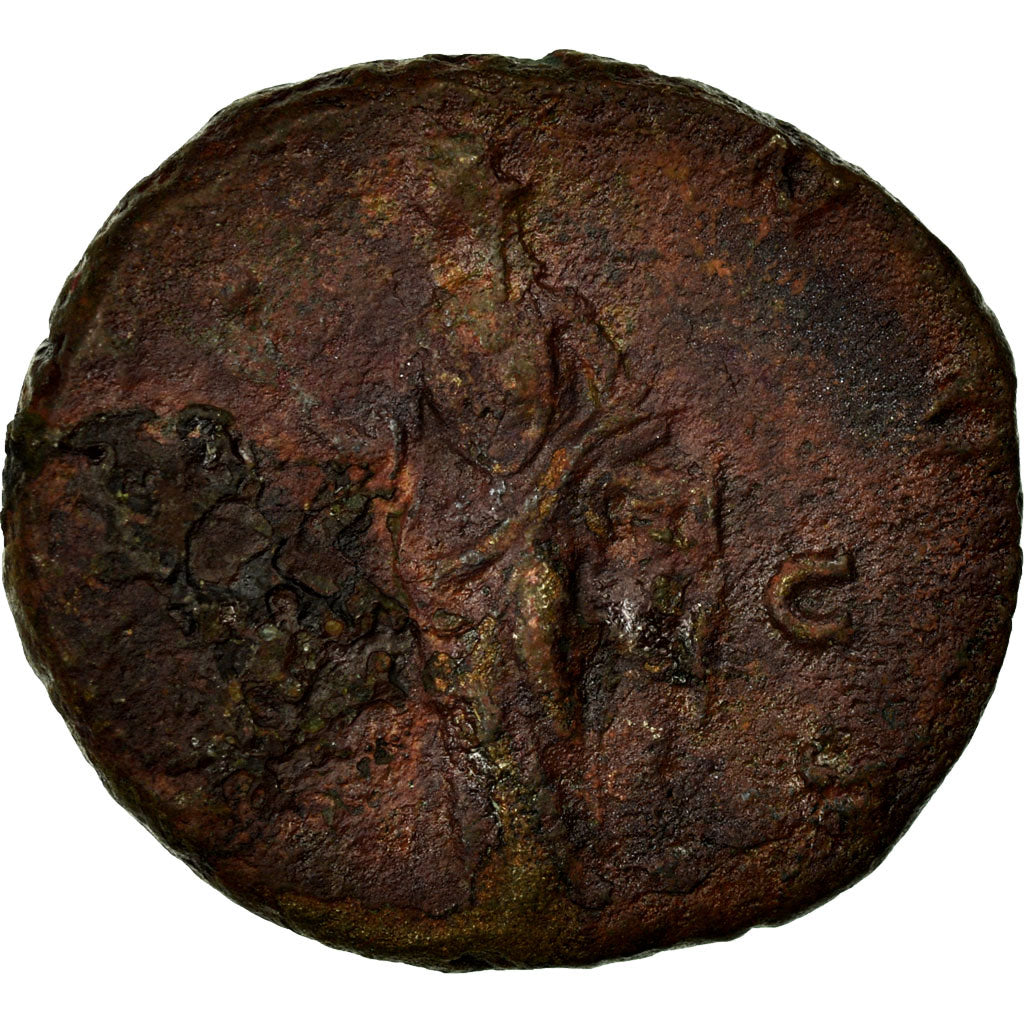 Moneta, Faustina II, As, EF(40-45), Miedź, Cohen:269