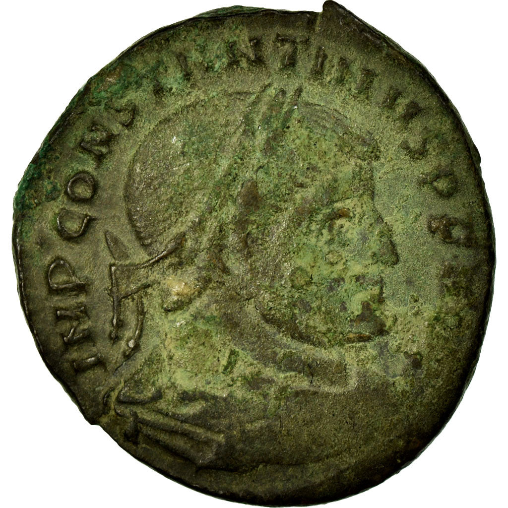 Monnaie, Constantin I, Nummus, TTB, Cuivre