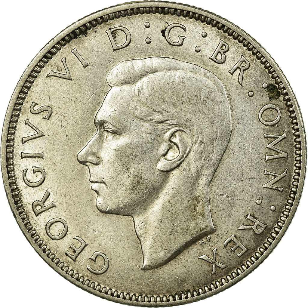 Coin, Great Britain, George VI, Florin, Two Shillings, 1941, VF(30-35), Silver