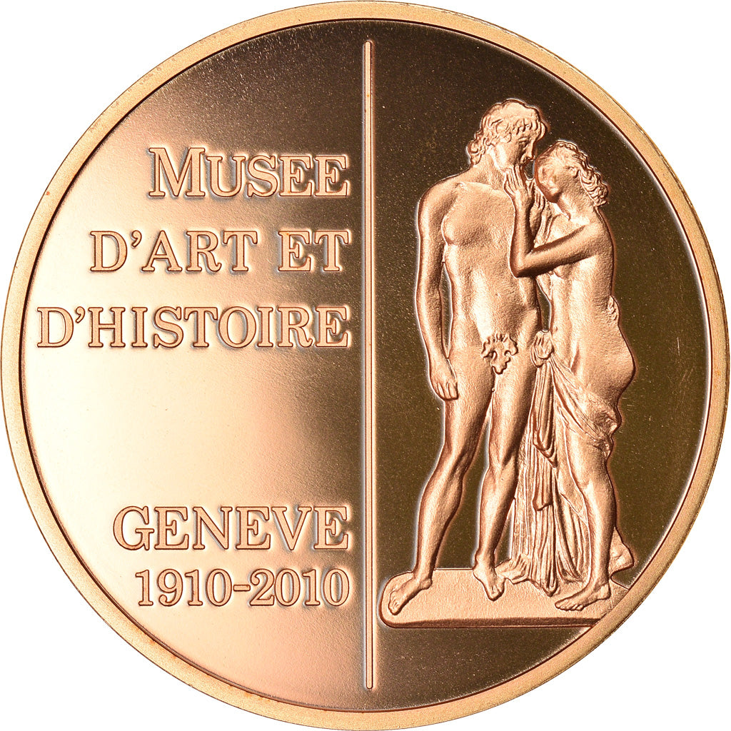 Suíça, Medal, Centenaire du Musée d'Art et d'Histoire de Genève, 2010
