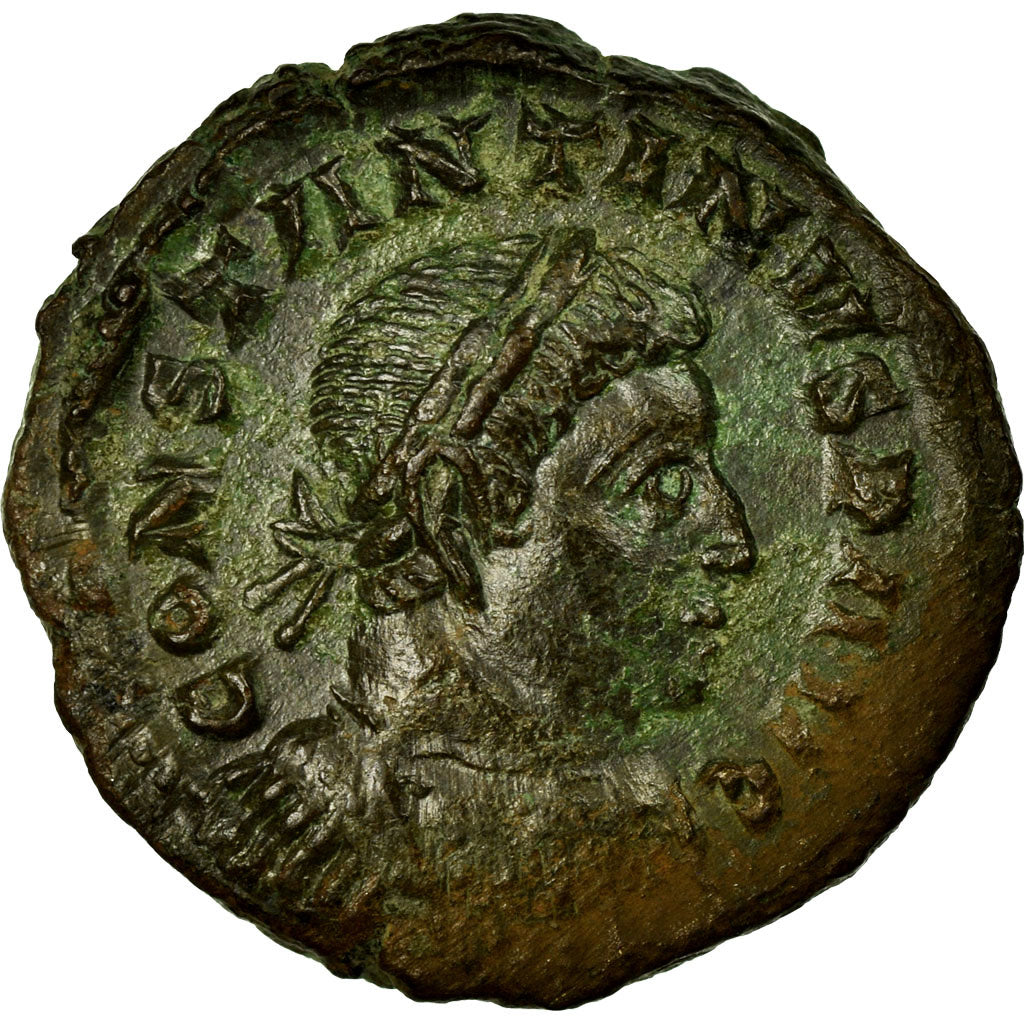 Moneta, Constantine I, Nummus, AU(50-53), Miedź, Cohen:546