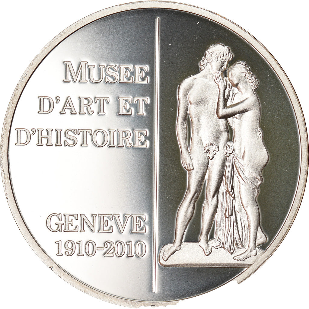 Switzerland, Medal, Centenaire du Musée d'Art et d'Histoire de Genève, 2010