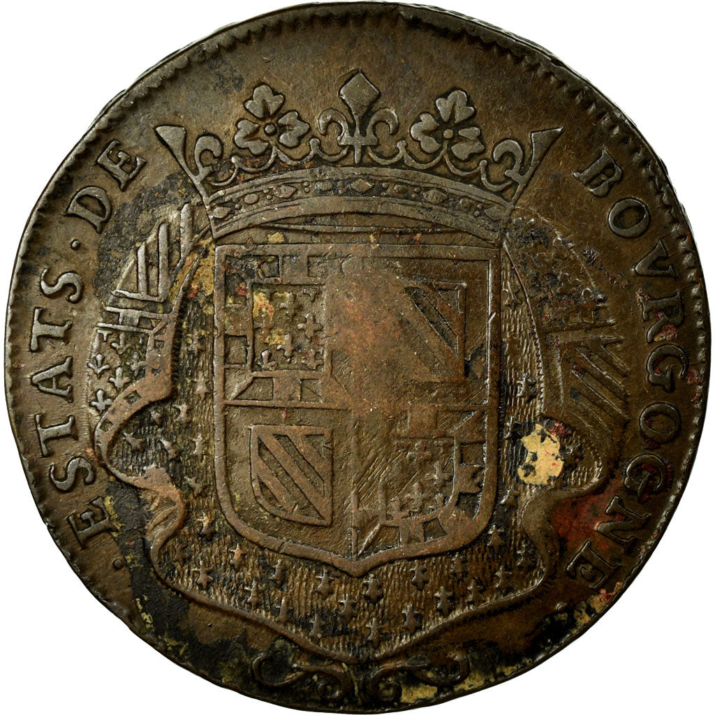 France, Jeton, Royal, EF(40-45), Copper, Feuardent:9820.
