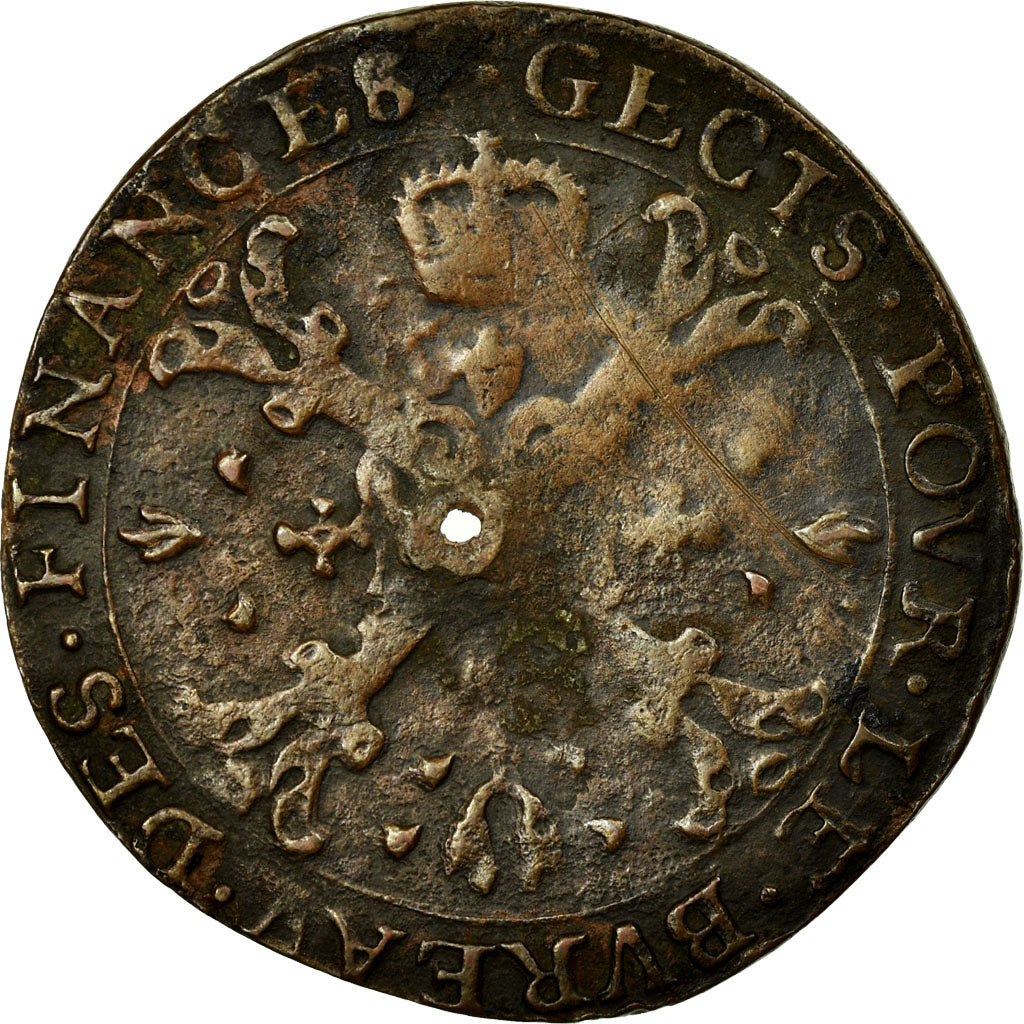 Pays-Bas, Jeton, Spanish Netherlands, TTB, Cuivre, Feuardent:14003