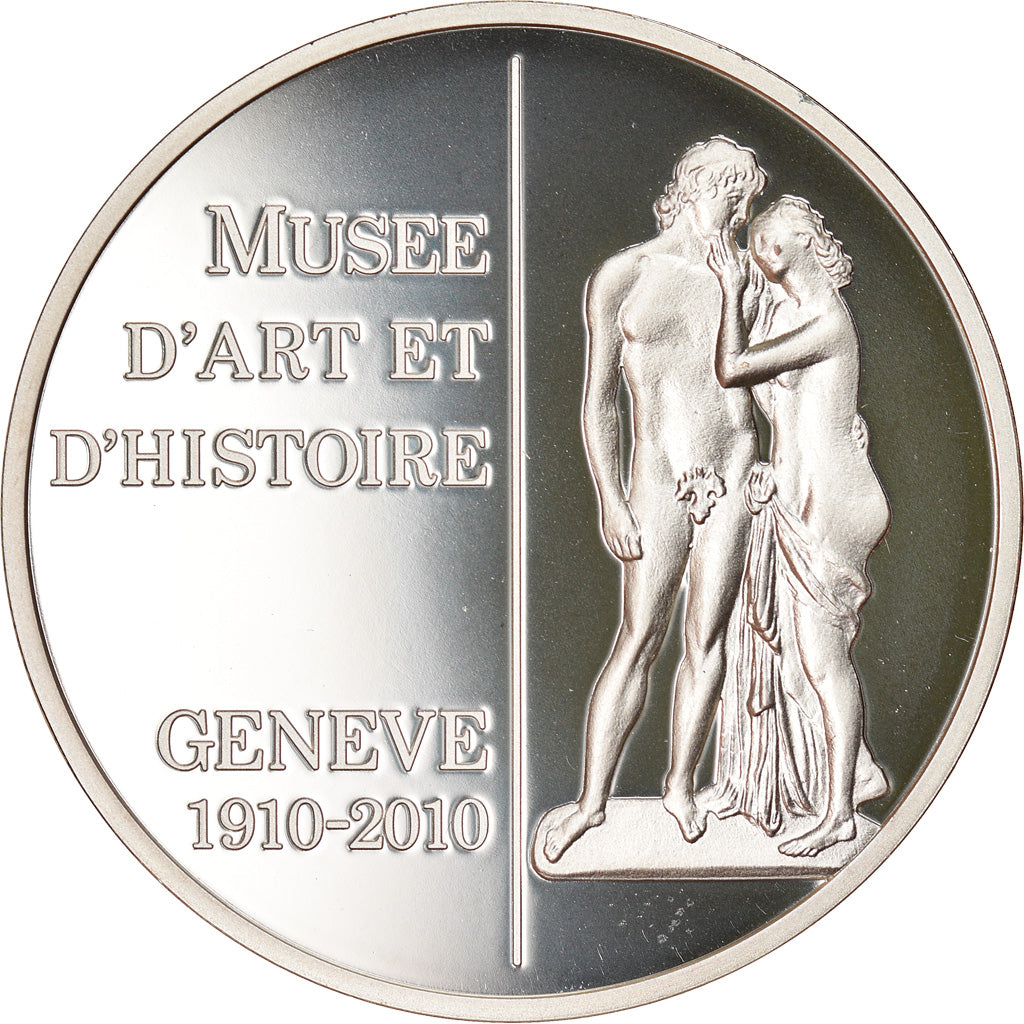 Szwajcaria, Medal, Centenaire du Musée d'Art et d'Histoire de Genève, 2010
