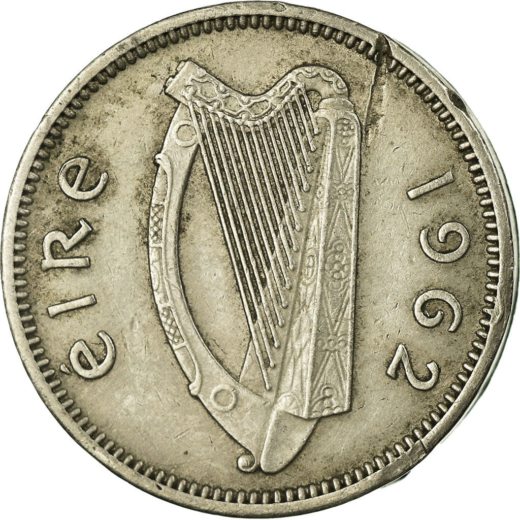 Coin, IRELAND REPUBLIC, 3 Pence, 1962, VF(30-35), Copper-nickel, KM:12a