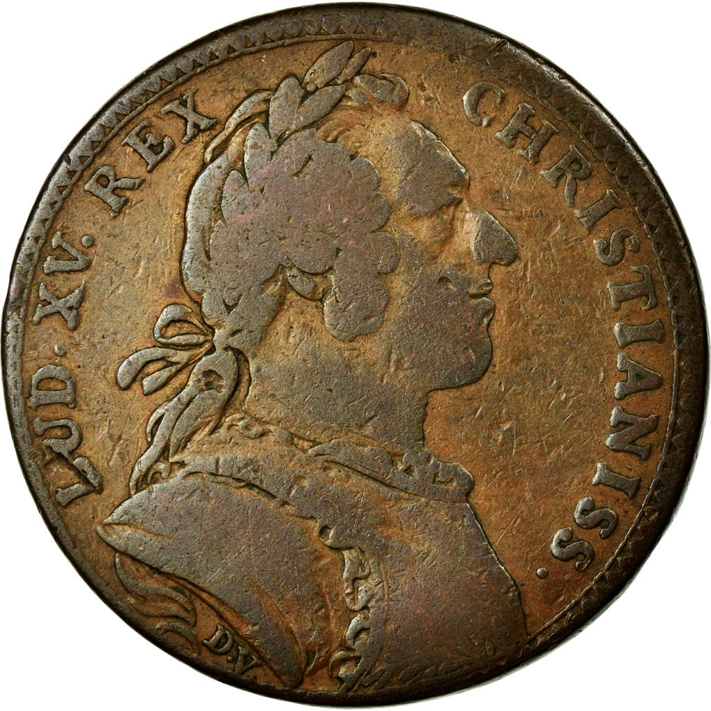 France, Jeton, Royal, EF(40-45), Copper, Feuardent:9851.