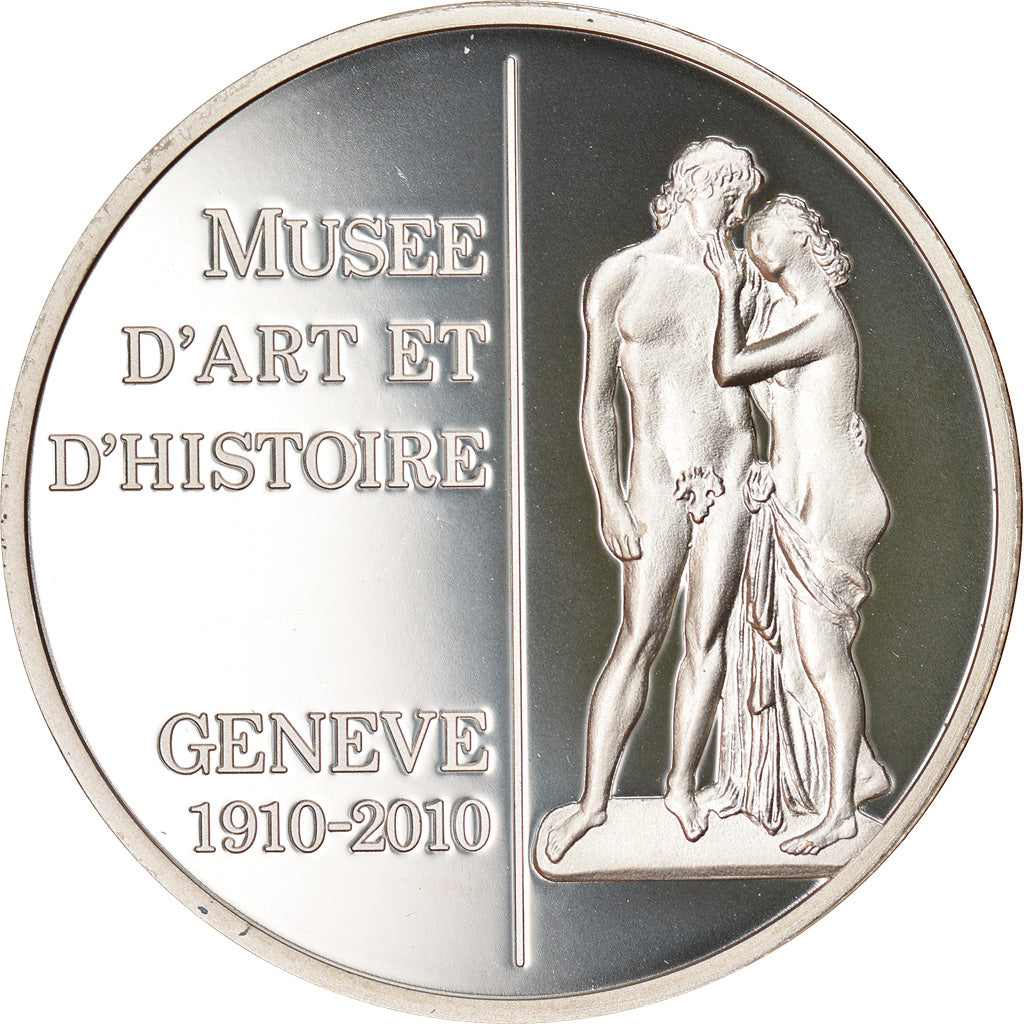 Switzerland, Medal, Centenaire du Musée d'Art et d'Histoire de Genève, 2010