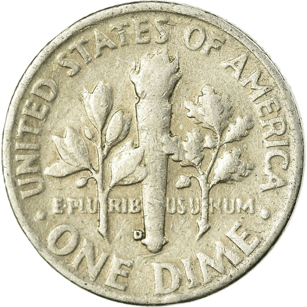 Coin, United States, Roosevelt Dime, Dime, 1952, U.S. Mint, Denver, EF(40-45)