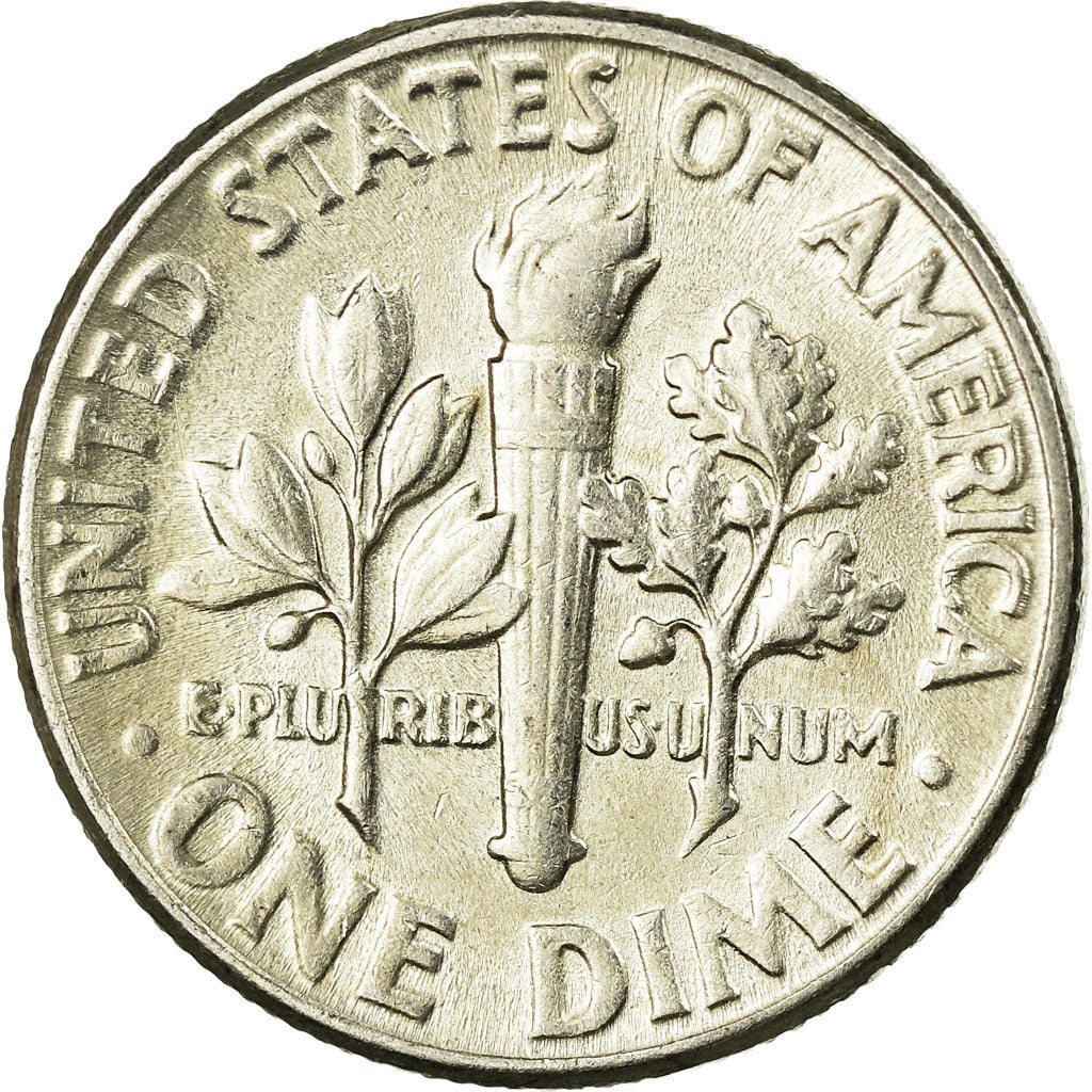 Monnaie, États-Unis, Roosevelt Dime, Dime, 1957, U.S. Mint, Philadelphie, TTB
